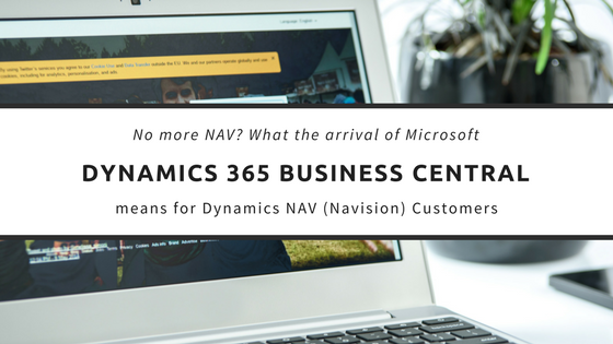 Navision 2019 is now Dynamics 365 Business Central