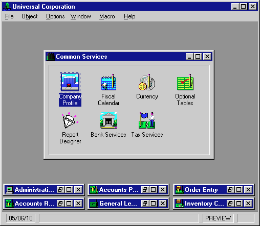 Accpac Advantage Windows 3.1