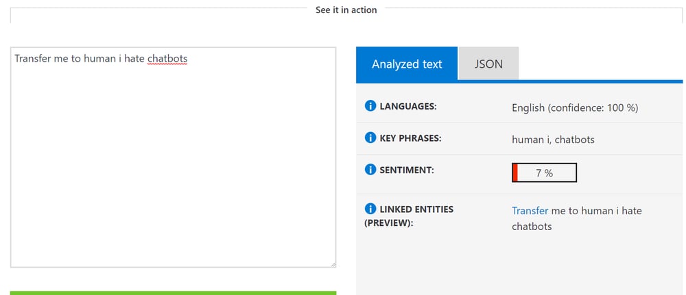 Azure AI Services Text Analytics