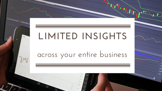 Limited visibility and insights