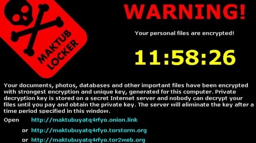 Ransomware Warning