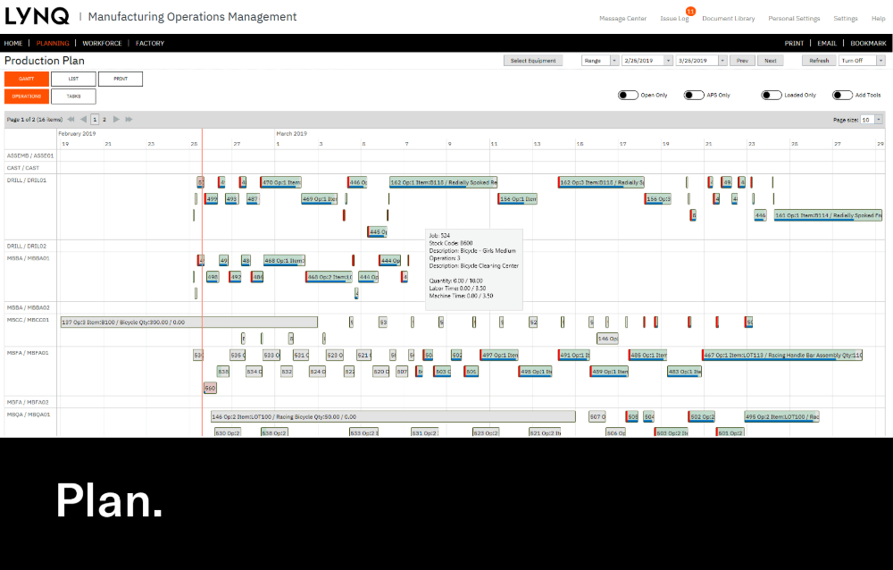 Planning and Scheduling