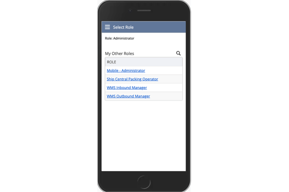 NetSuite Supply Chain Management Mobile App