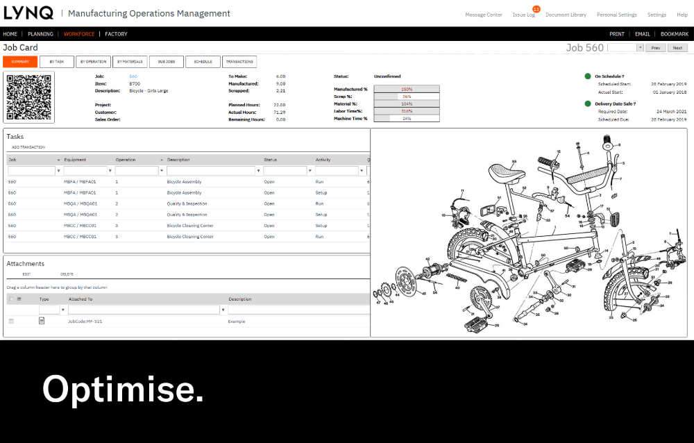 Workflow Optimisation