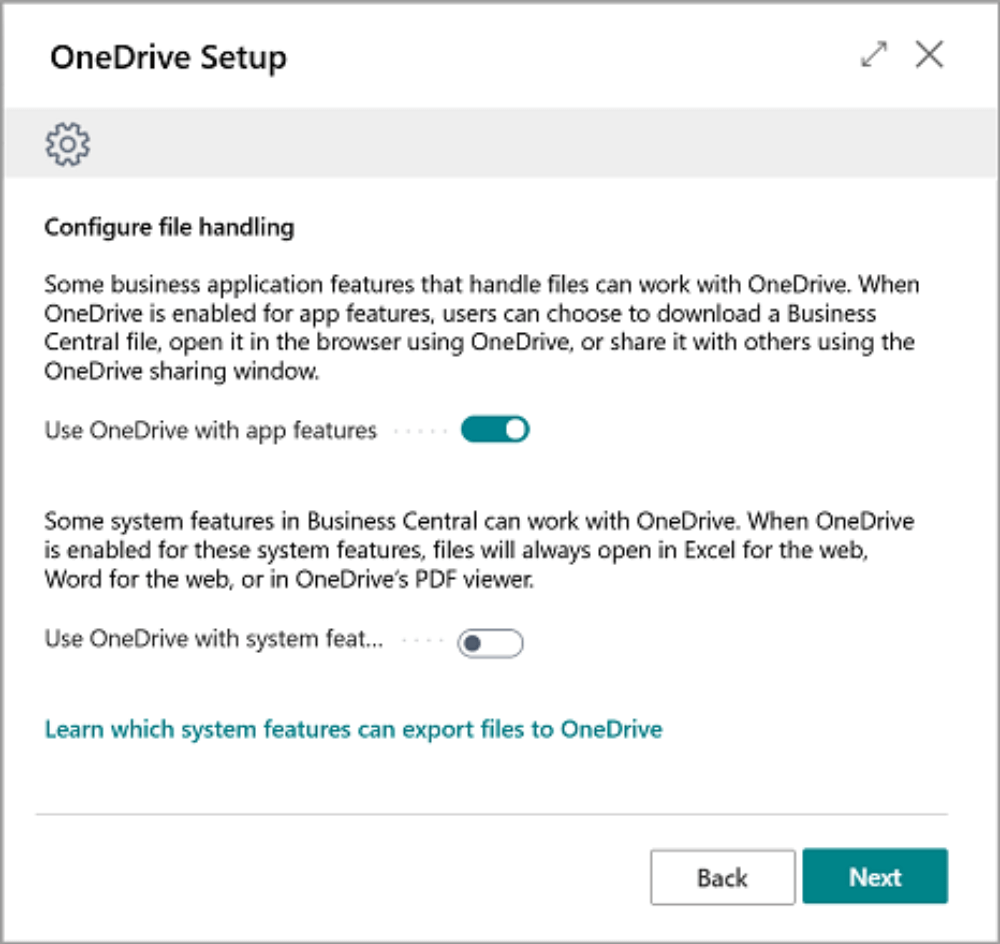 Configure OneDrive integration_Microsoft